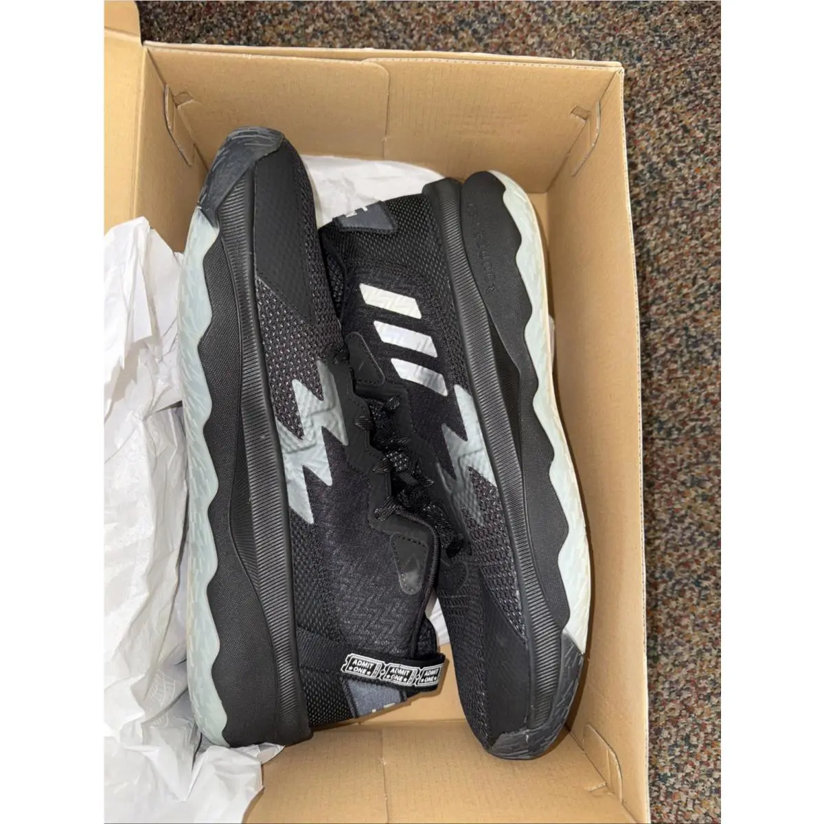 Adidas shoes - adidas Dame - Dame - GY6461 - Black 17