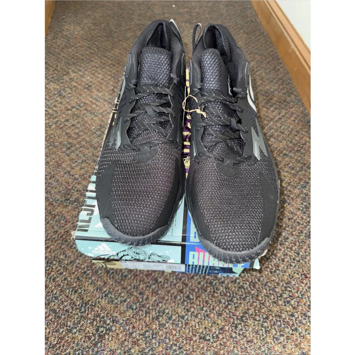 Adidas shoes - adidas Dame - Dame - GY6461 - Black 2