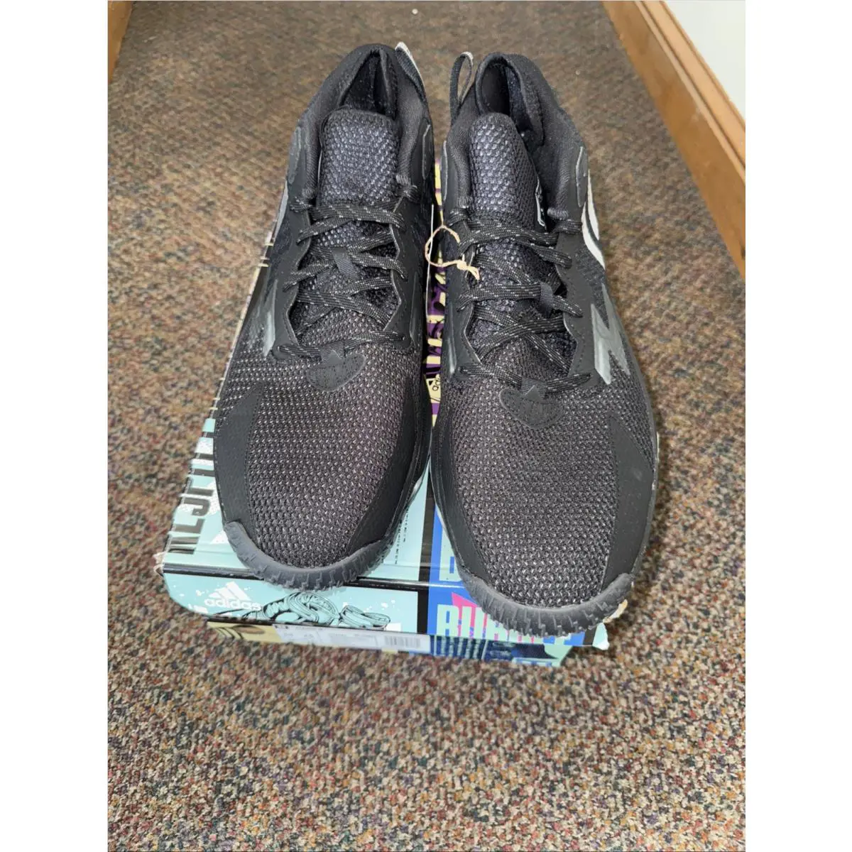 Adidas shoes - adidas Dame - Dame - GY6461 - Black 3