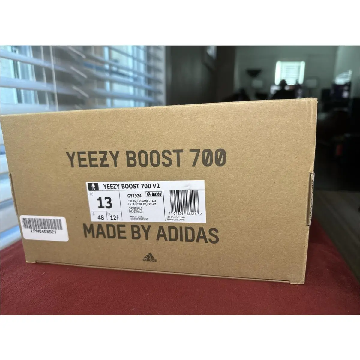 Adidas shoes - adidas Yeezy Boost 700 V2 - GY7924 - Ivory 5