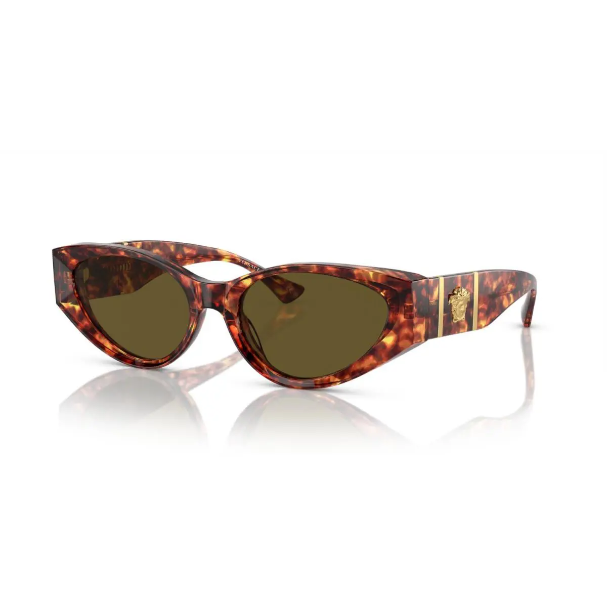 Versace VE 4454 Havana/dark Green Brown 5437/73 Sunglasses