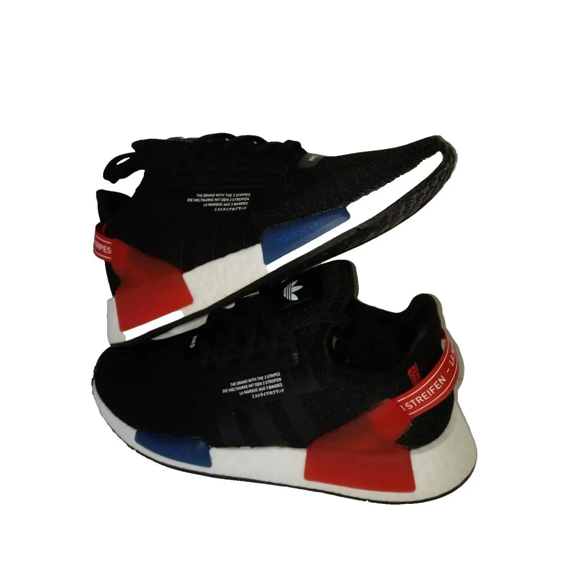 Adidas NMD_R1 V2 J Low GS Athletic Running Shoes Black GW3553 Size 7Y