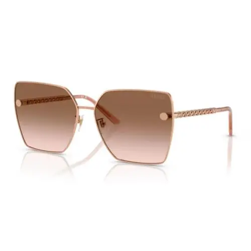 0VE2270D 141213 Rose Gold/brown Gradient Square Women`s Sunglasses by Versace