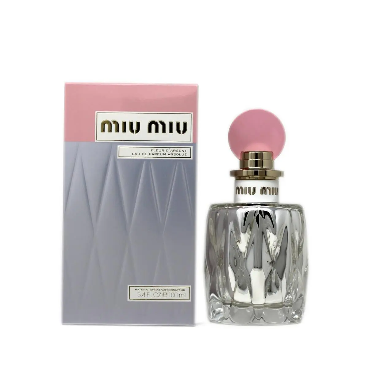 Fleur D`argent Eau DE Parfum Absolue Spray 100 ML/3.4 Fl.oz by Miu Miu
