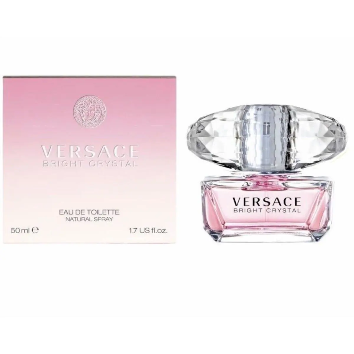 Versace Bright Crystal by Versace For Women Eau de Toilette Spray 1.7 oz