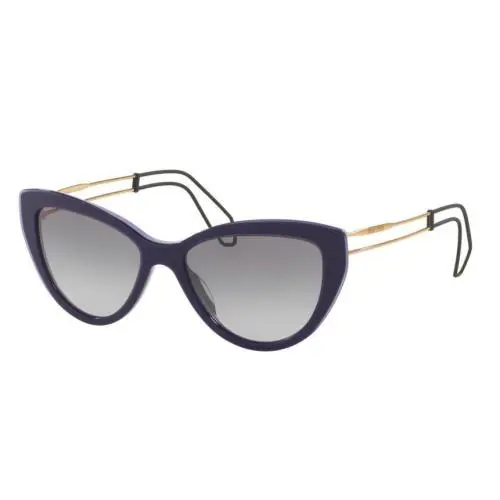 Miu Miu Sunglasses Women MU12RSA USN3E2 55MM Lilac Dark Violet /grey Sunglasses