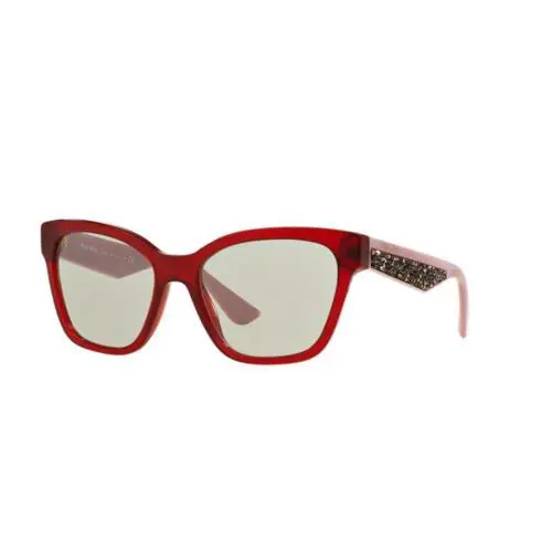 Miu Miu MU06RSA TKW5J0 52MM Opal Bordeaux / Grey Sunglasses