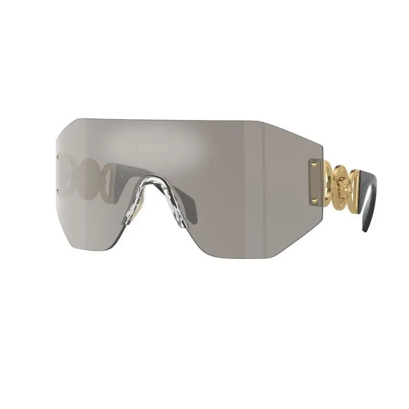 Versace Sunglasses Unisex VE2258 10026G Grey Mirror 45mm