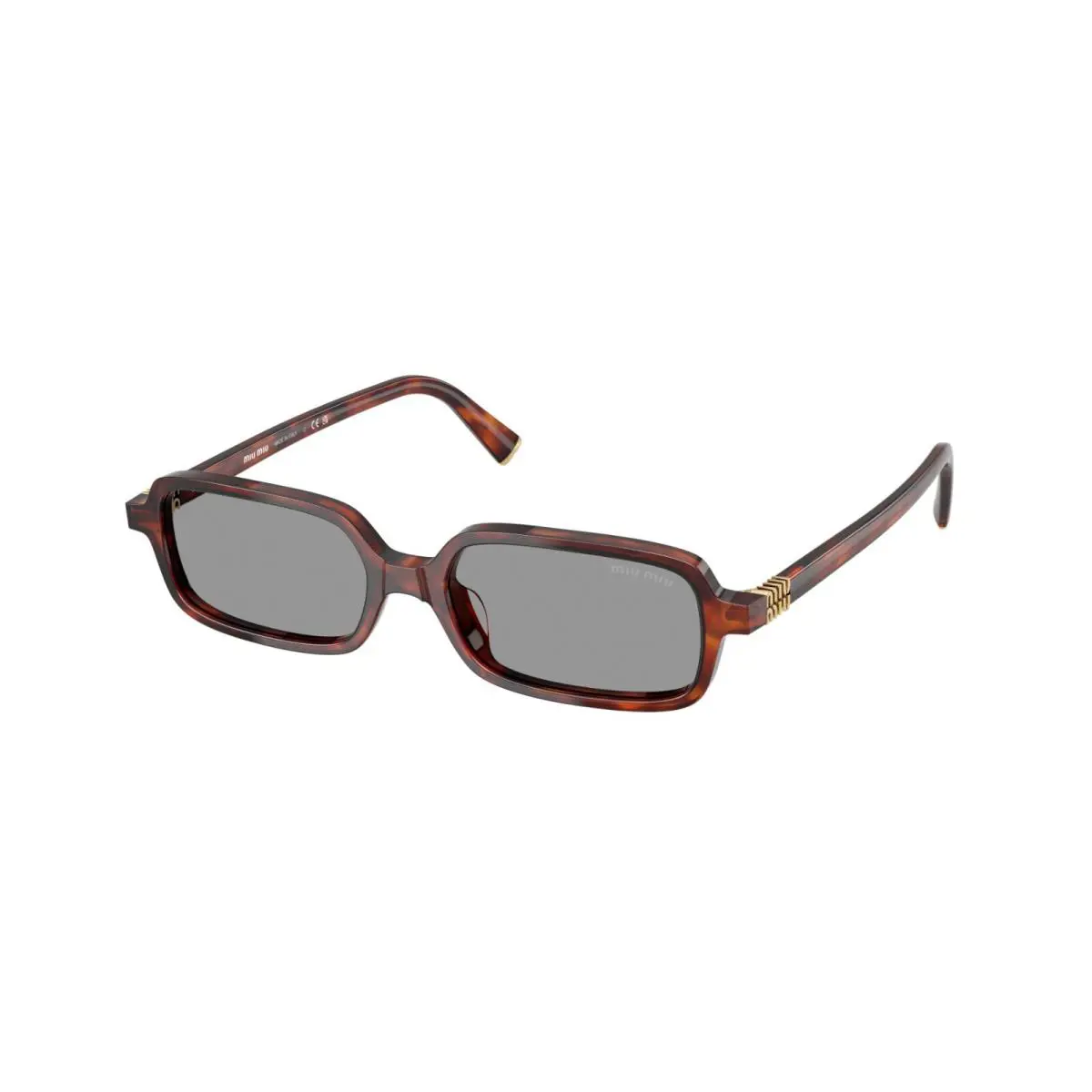 Miu Miu Smu 11ZS Havana Mahogany/grey 21C40O Sunglasses