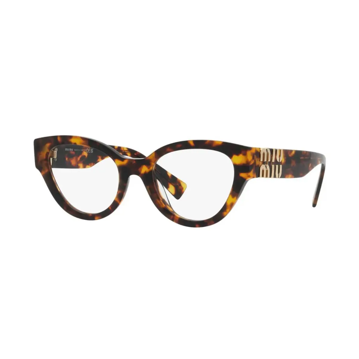 Miu Miu Vmu 01VV Honey Havana VAU-1O1 Eyeglasses - Frame: Honey Havana