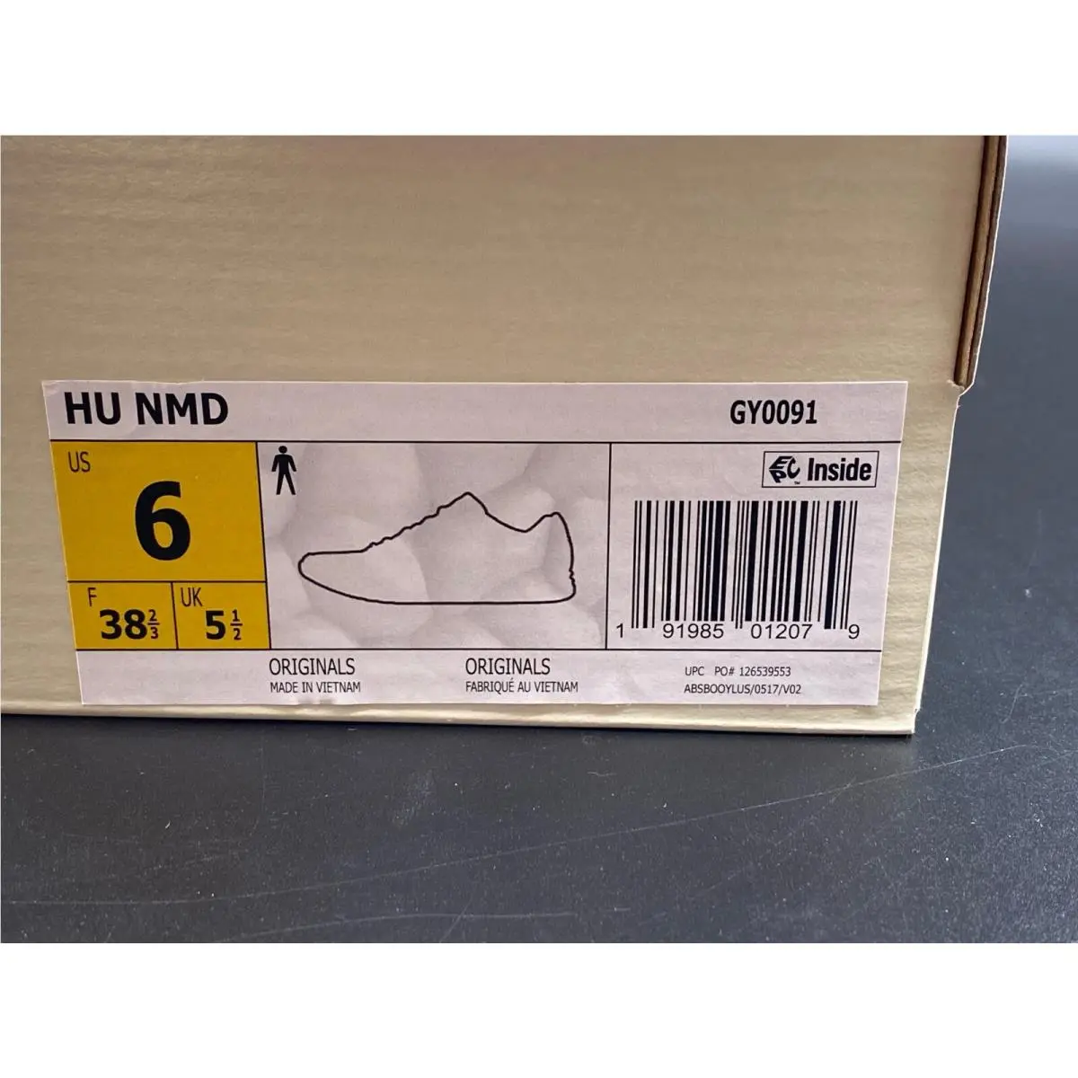 Adidas shoes - adidas NMD Human Race - NMD Human Race - GY0091 - Yellow (UPC: 191985011508) 9