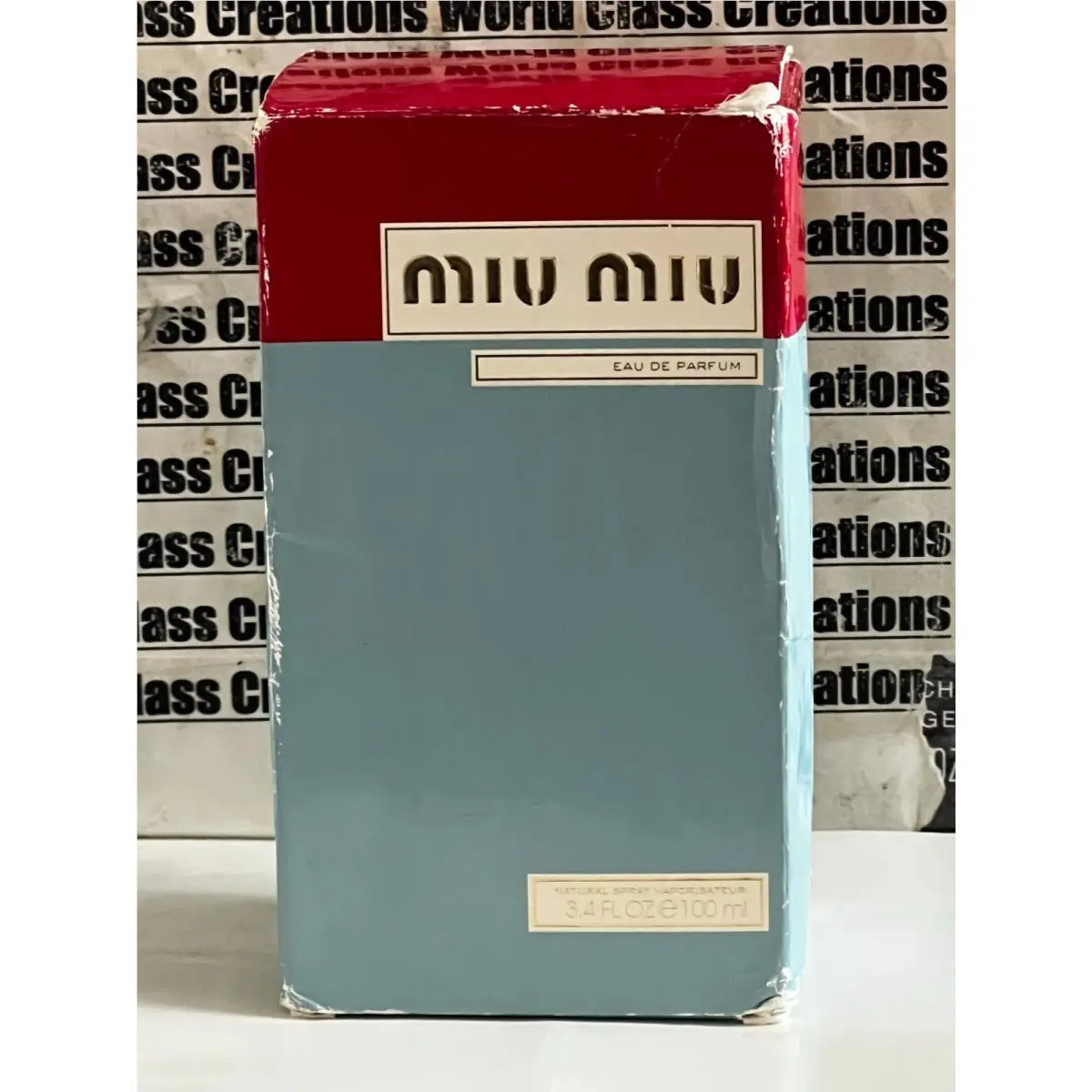 Miu Miu Eau DE Parfum Spray For Women - 100 ML/3.4 Fl.oz. Slightly Old Box