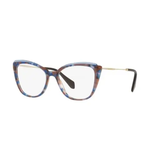Miu Miu Optical Women`s Havana Eyeglass Frames MU02QV 1081O1 51