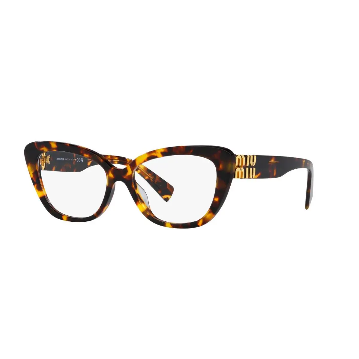 Miu Miu Vmu 05VV Honey Havana VAU-1O1 Eyeglasses