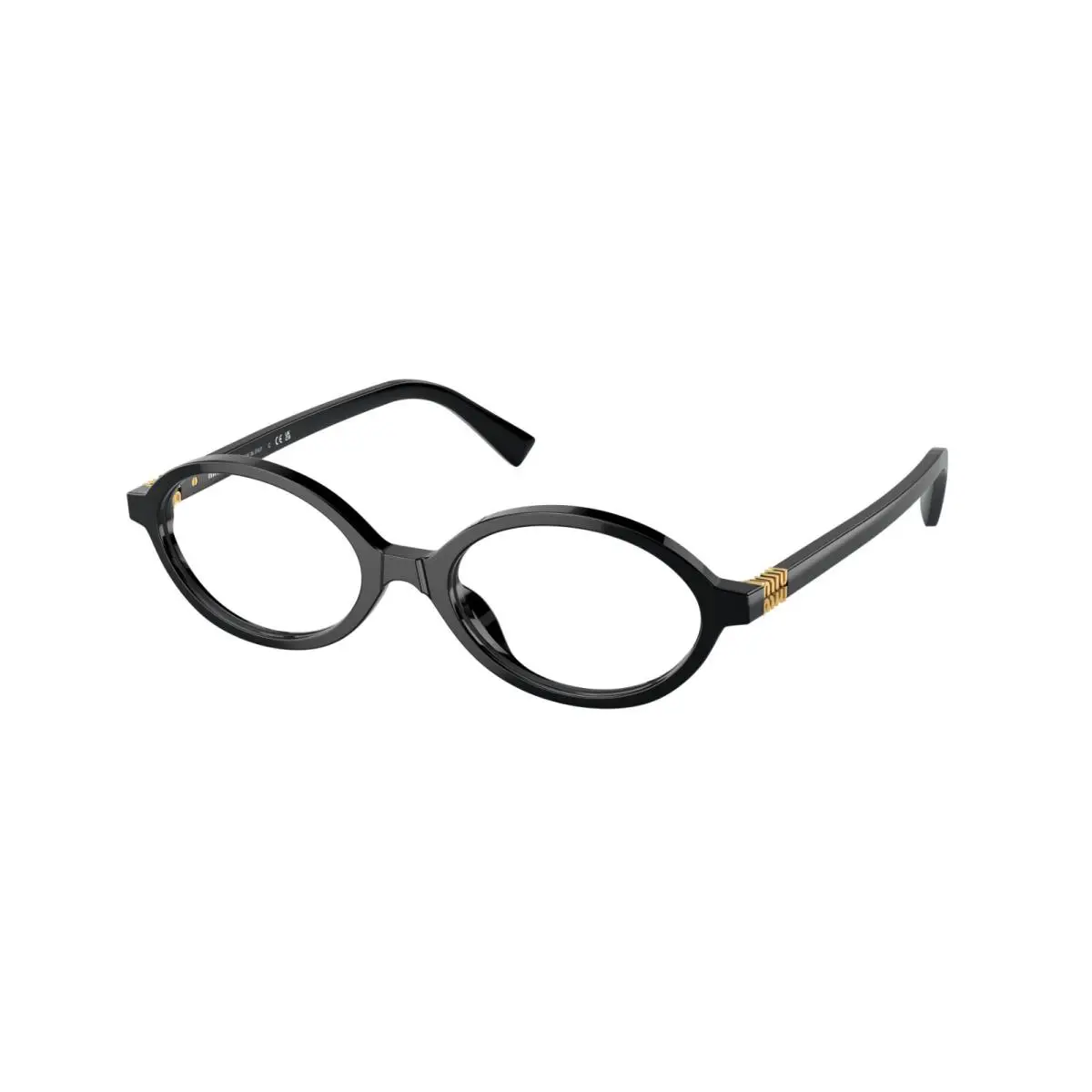Miu Miu Vmu 01XV Black 1AB-1O1 Eyeglasses