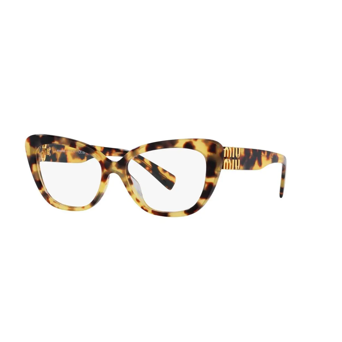 Miu Miu Vmu 05VV Blonde Havana 7S0-1O1 Eyeglasses