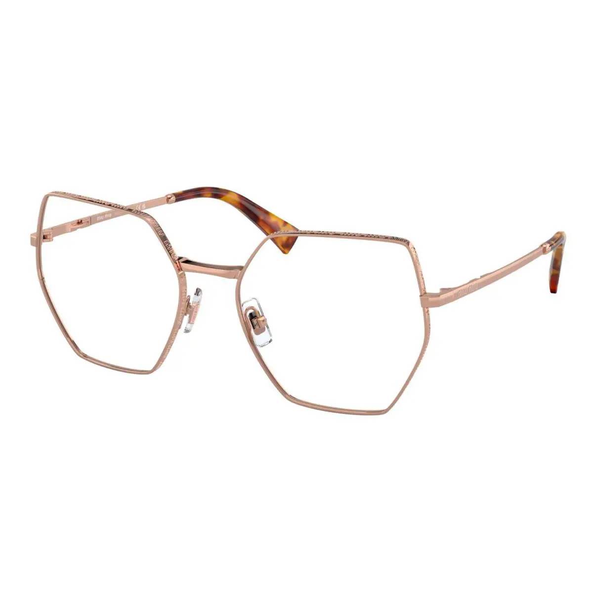 Vmu 50VV Rose Gold ZVF-1O1 Eyeglasses by Miu Miu