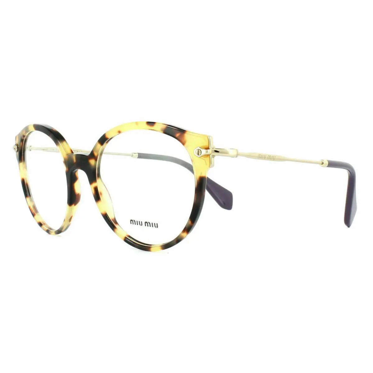 Glasses Frames MU04PV 7S01O1 52 Light Havana 52mm Womens Optical Frame by Miu Miu