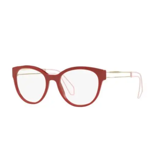 Women Eyeglasses VMU03P USL-1O1 Red Frames RX Ready 52mm by Miu Miu