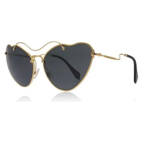 Miu Miu SMU55R 7OE1A1 65MM Antique Gold / Dark Gray Grad Sunglasses MU 55RS