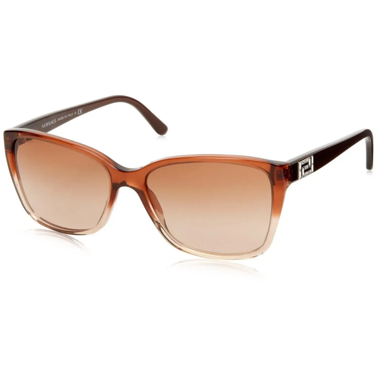 VE4268B 5091/13 Butterfly Dark Brown Brown Gradient Sunglasses by Versace