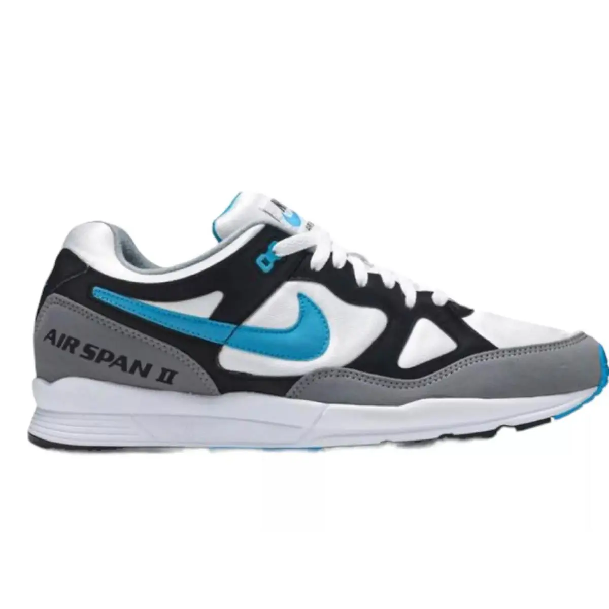Nike shoes - Nike Air Span - Air Span - AH8047001 - BLACK/LASER BLUE DUST WHITE 6