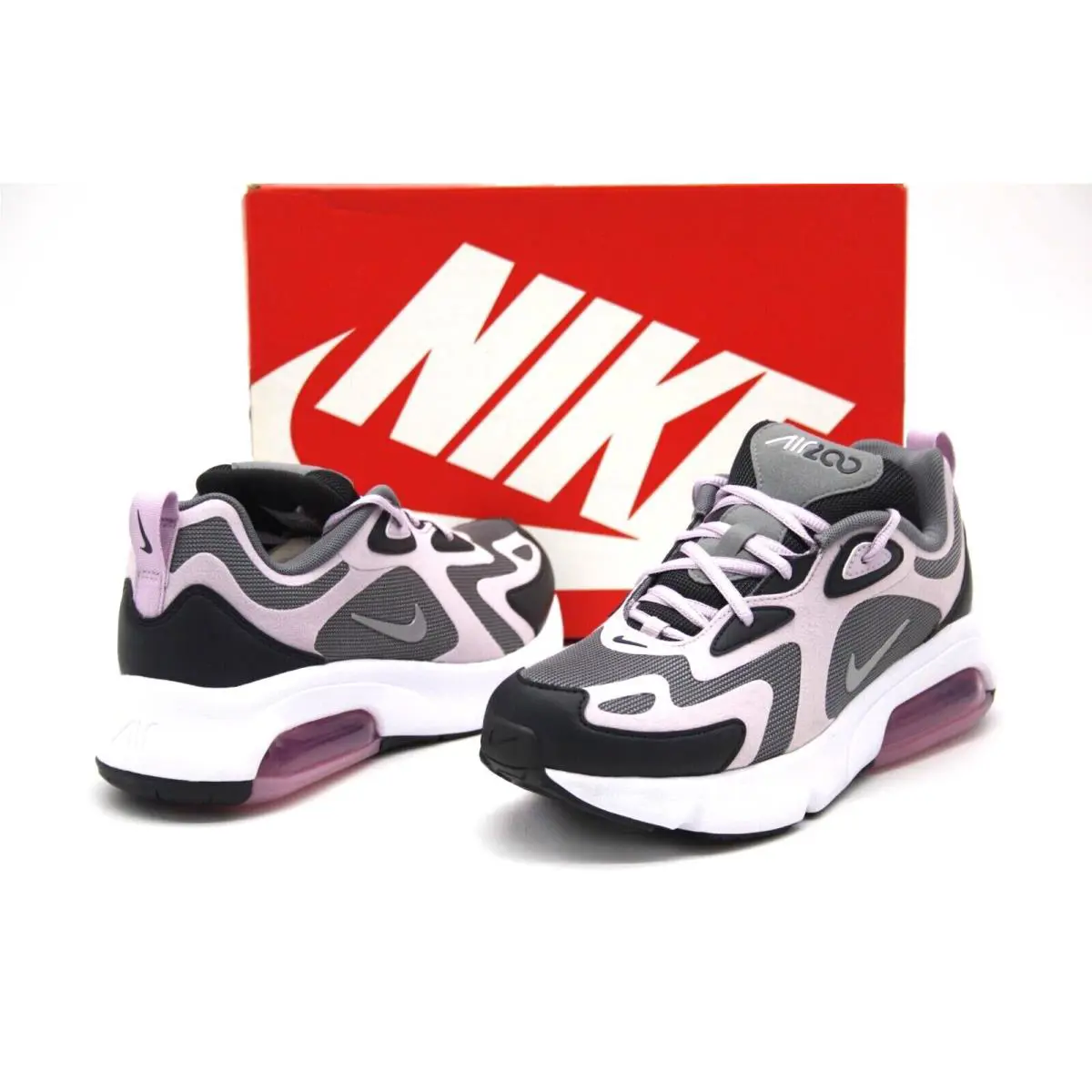 Nike shoes - Nike Air Max 200 - Air Max - GrayBlack/Gray/White/Light Purple 3