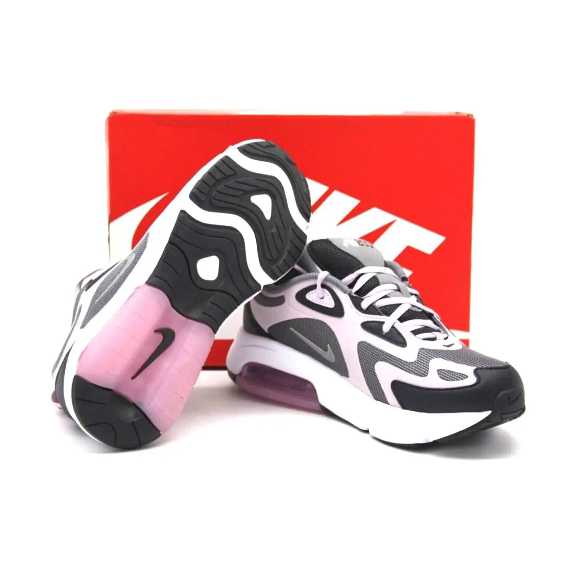 Nike shoes - Nike Air Max 200 - Air Max - GrayBlack/Gray/White/Light Purple 6