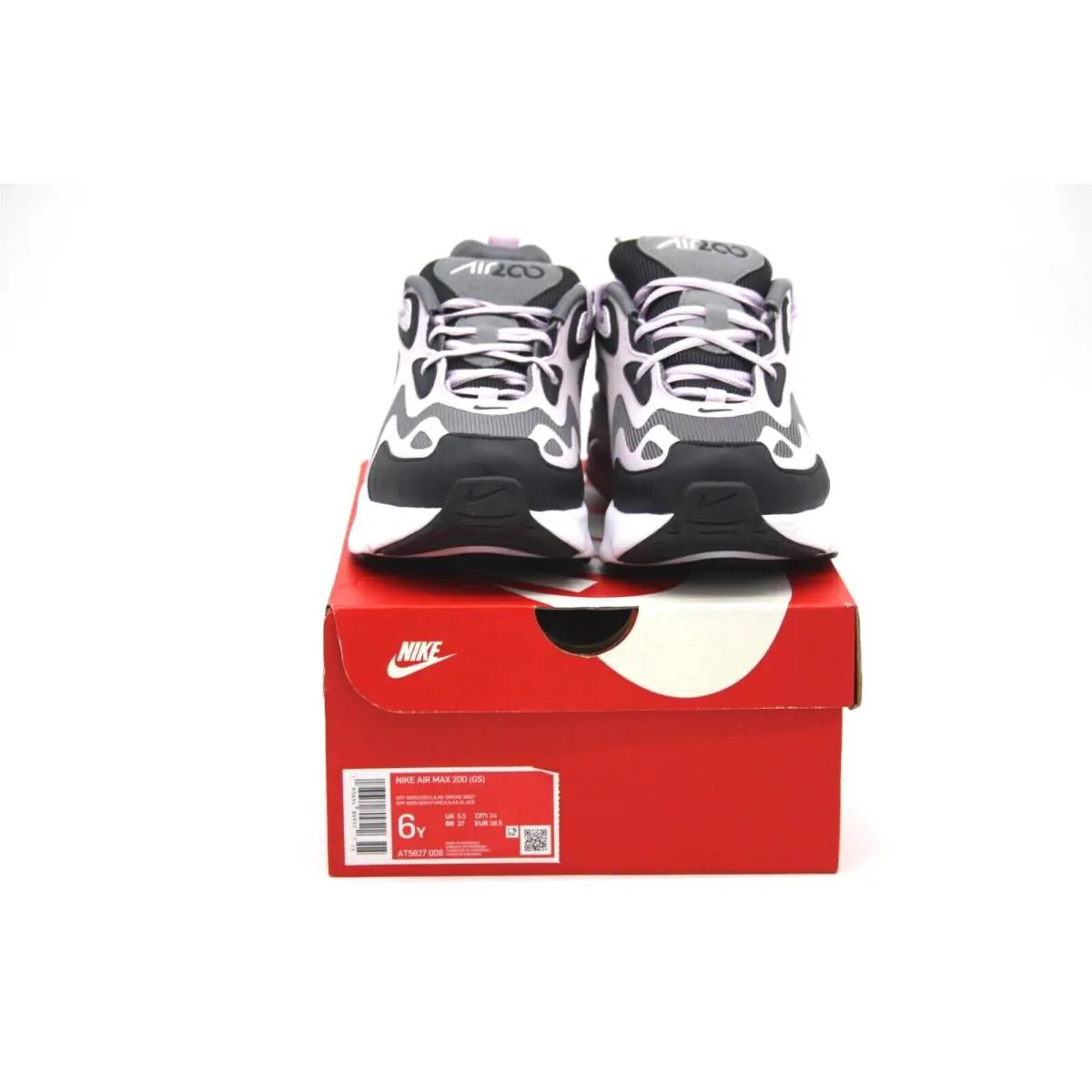 Nike shoes - Nike Air Max 200 - Air Max - GrayBlack/Gray/White/Light Purple 7