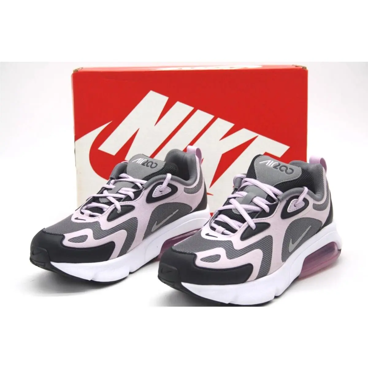 Nike shoes - Nike Air Max 200 - Air Max - GrayBlack/Gray/White/Light Purple 2
