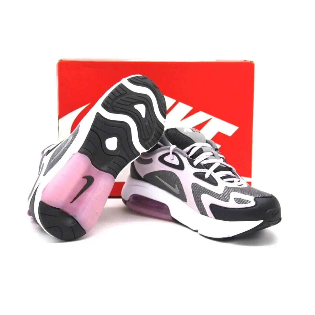 Nike shoes - Nike Air Max 200 - Air Max - GrayBlack/Gray/White/Light Purple 15