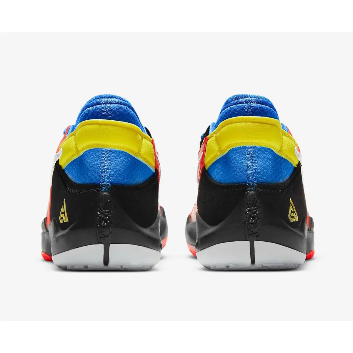 Nike shoes - Nike Zoom Freak 2 - Zoom Freak - CN8574-606 - Bright Crimson/White/Opti Yellow/Signal Blue 3