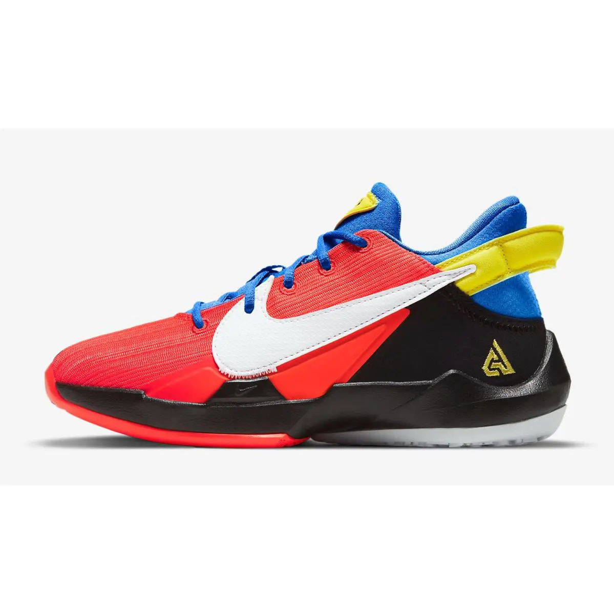 Nike shoes - Nike Zoom Freak 2 - Zoom Freak - CN8574-606 - Bright Crimson/White/Opti Yellow/Signal Blue 7