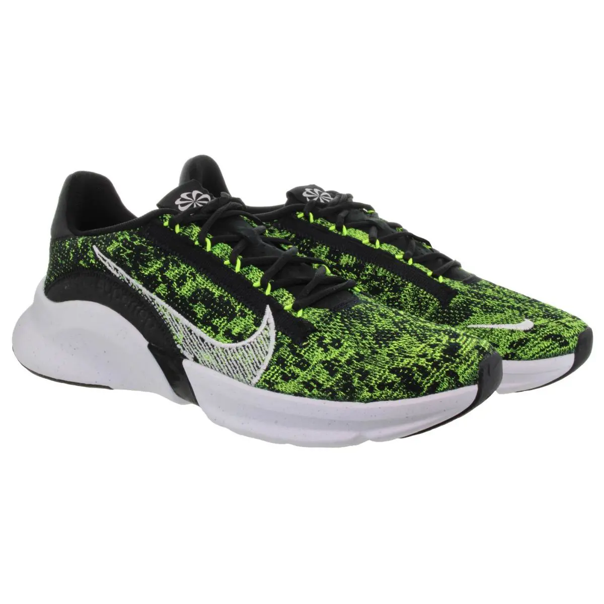 Nike shoes - Nike SuperRep Go 3 Next Nature Flyknit - DH3394 017 - Black, Volt, White 1