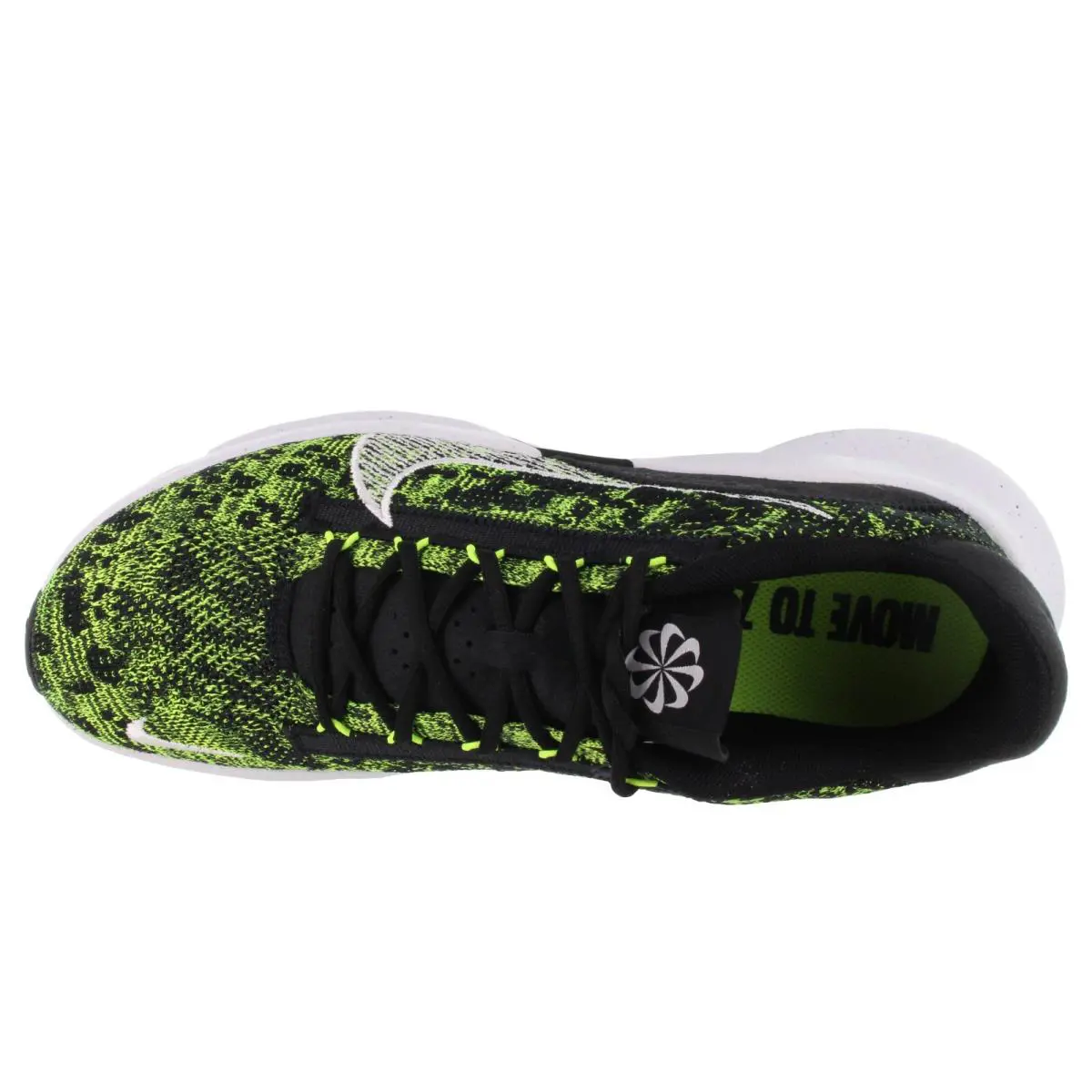 Nike shoes - Nike SuperRep Go 3 Next Nature Flyknit - DH3394 017 - Black, Volt, White 6