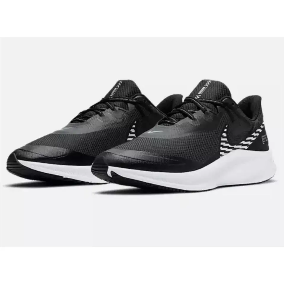 Nike shoes - Nike Quest 3 - Quest - CQ8894001 - BLACK/METALLIC SILVER 1