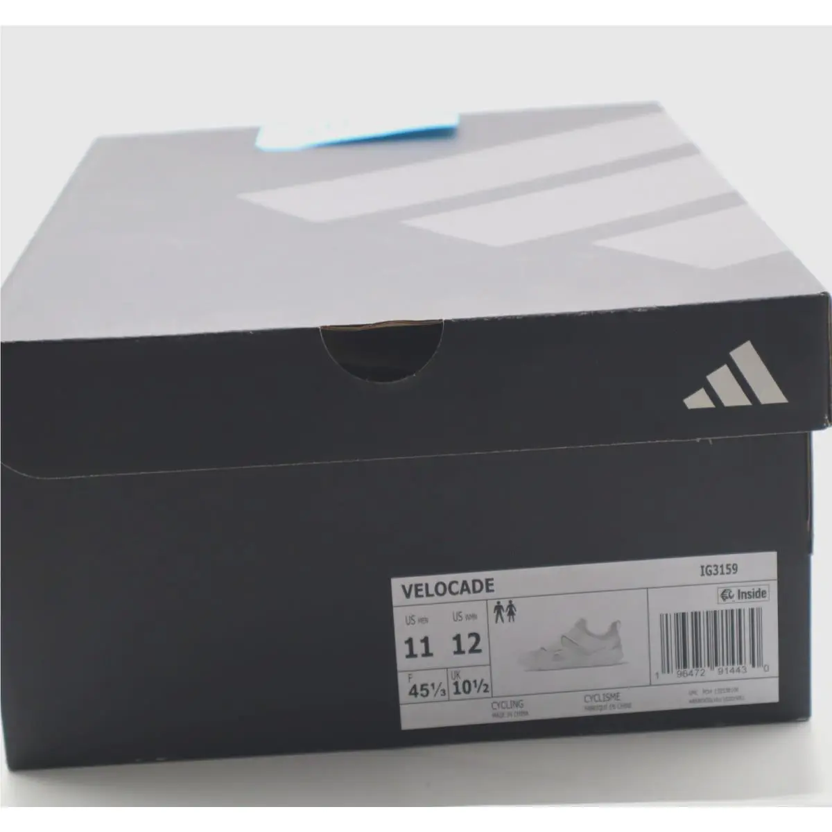 Adidas shoes - LZR68 - LZR68 - Grey/White/Silver Metallic (UPC: 196472914430) 9