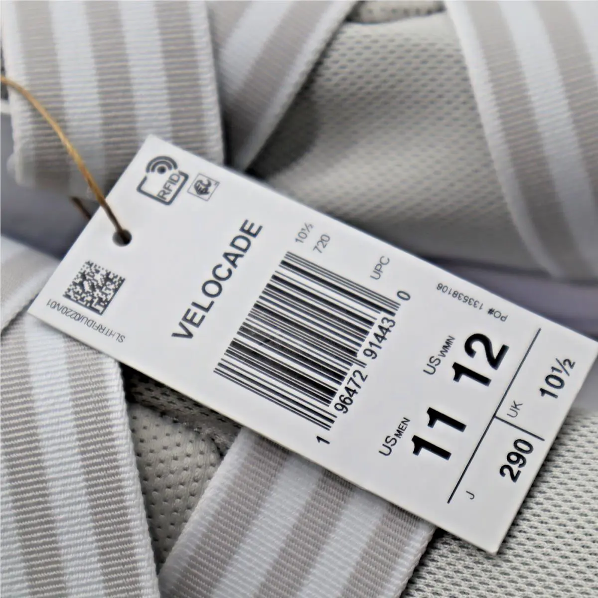 Adidas shoes - LZR68 - LZR68 - Grey/White/Silver Metallic (UPC: 196472914430) 6