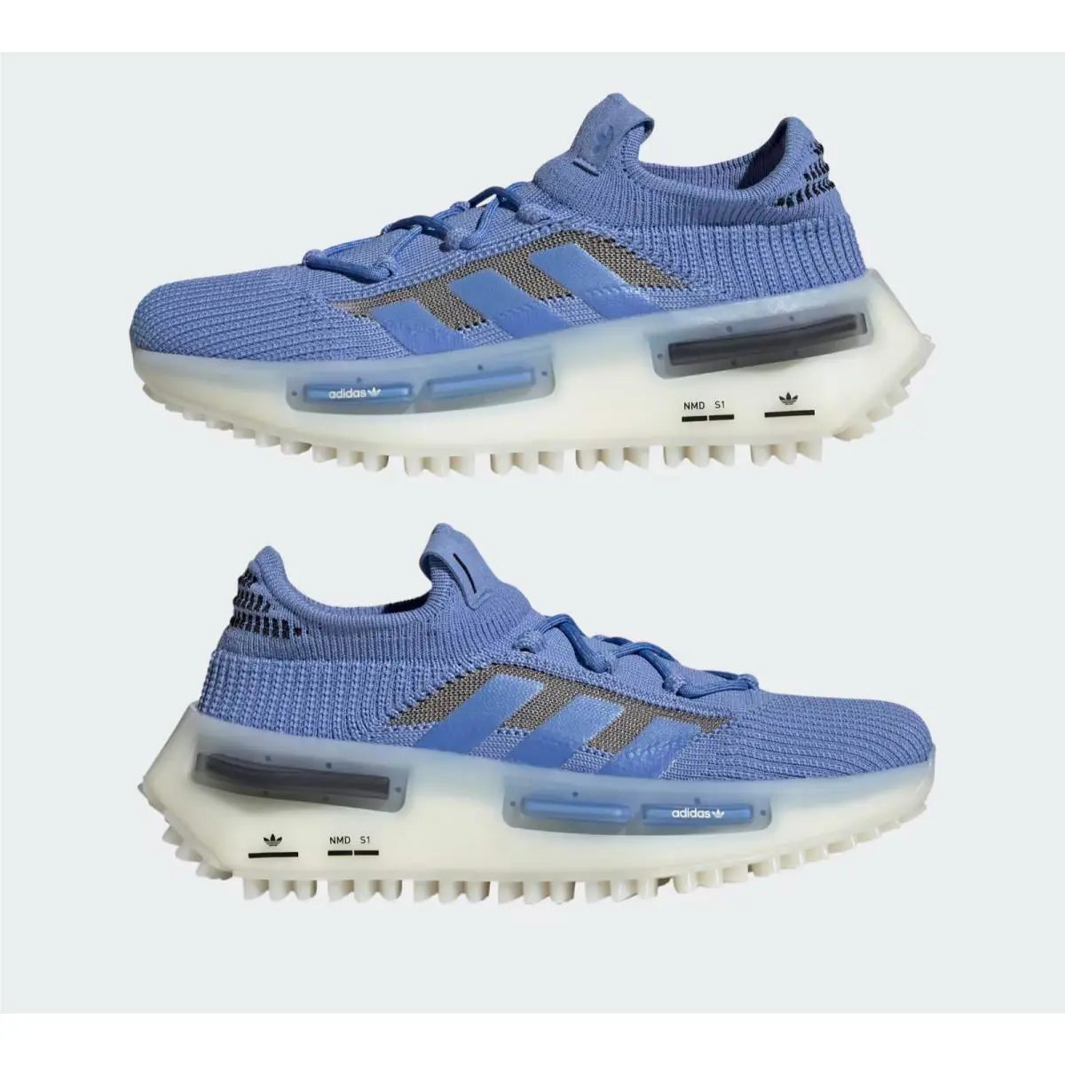 Adidas Women`s NMD_S1 Blue Fusion / Off White / Cloud White Size 7