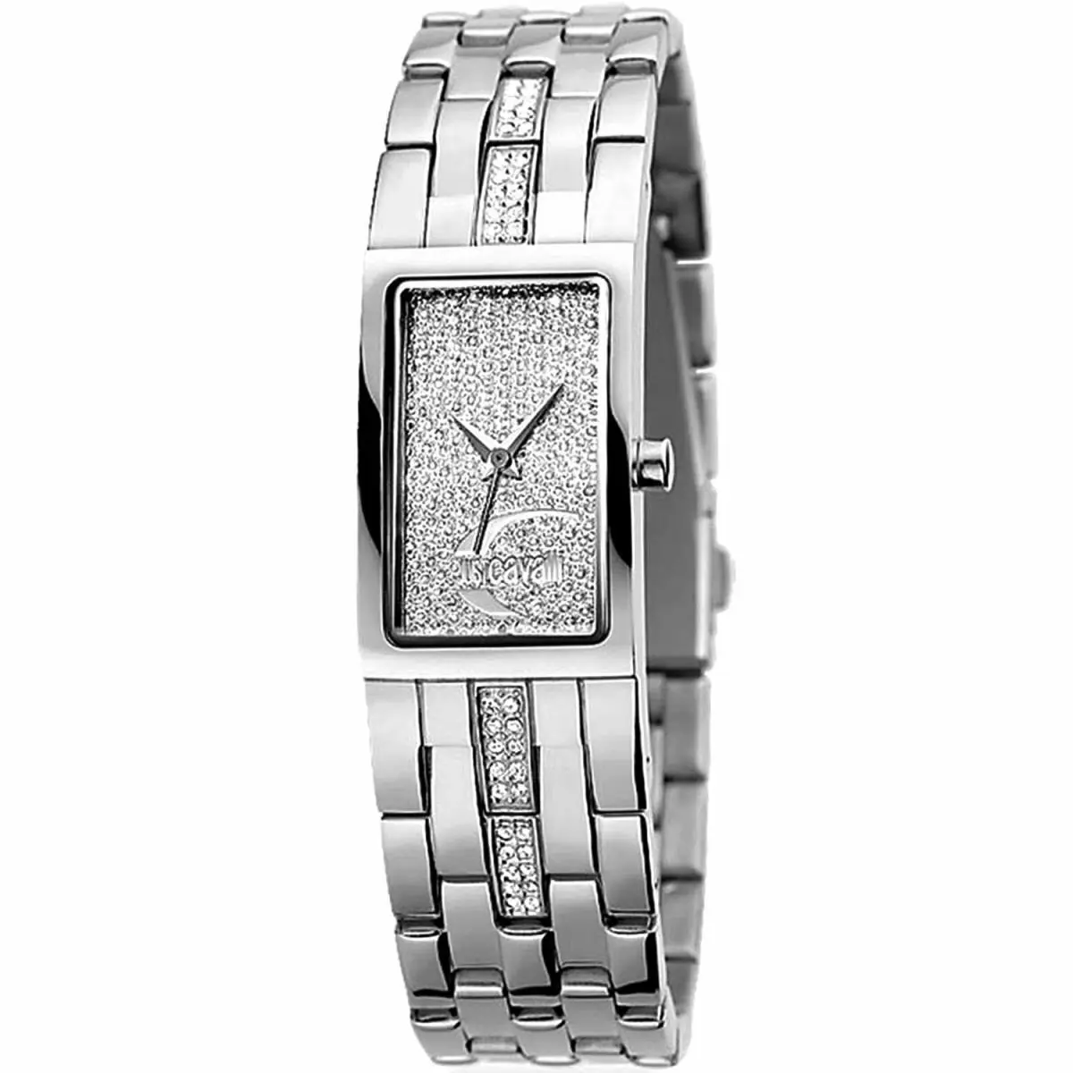 Analog Silver Dial Women`s Watch - R725314351 - Stainless Band by Just Cavalli