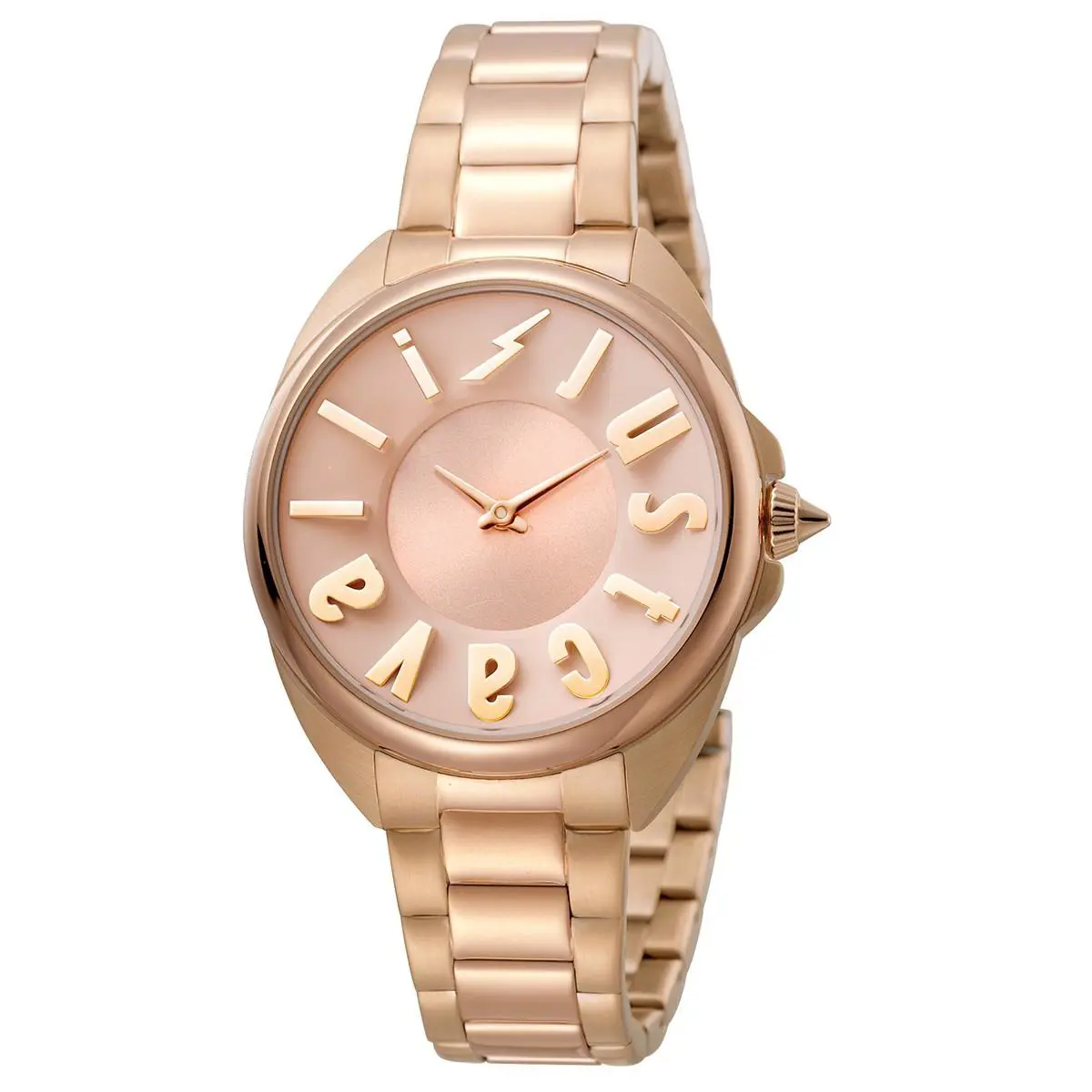 Women`s JC1L008M0095 Logo 34mm Quartz Watch by Just Cavalli