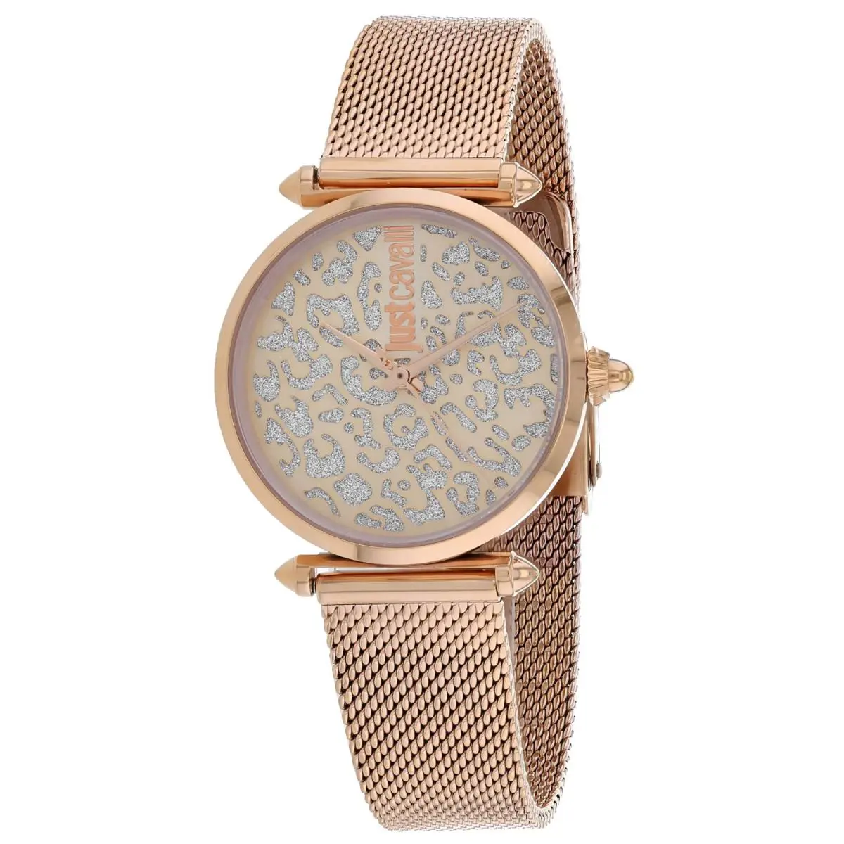 Just Cavalli Women`s Animalier Rose Gold Dial Watch - JC1L085M0075