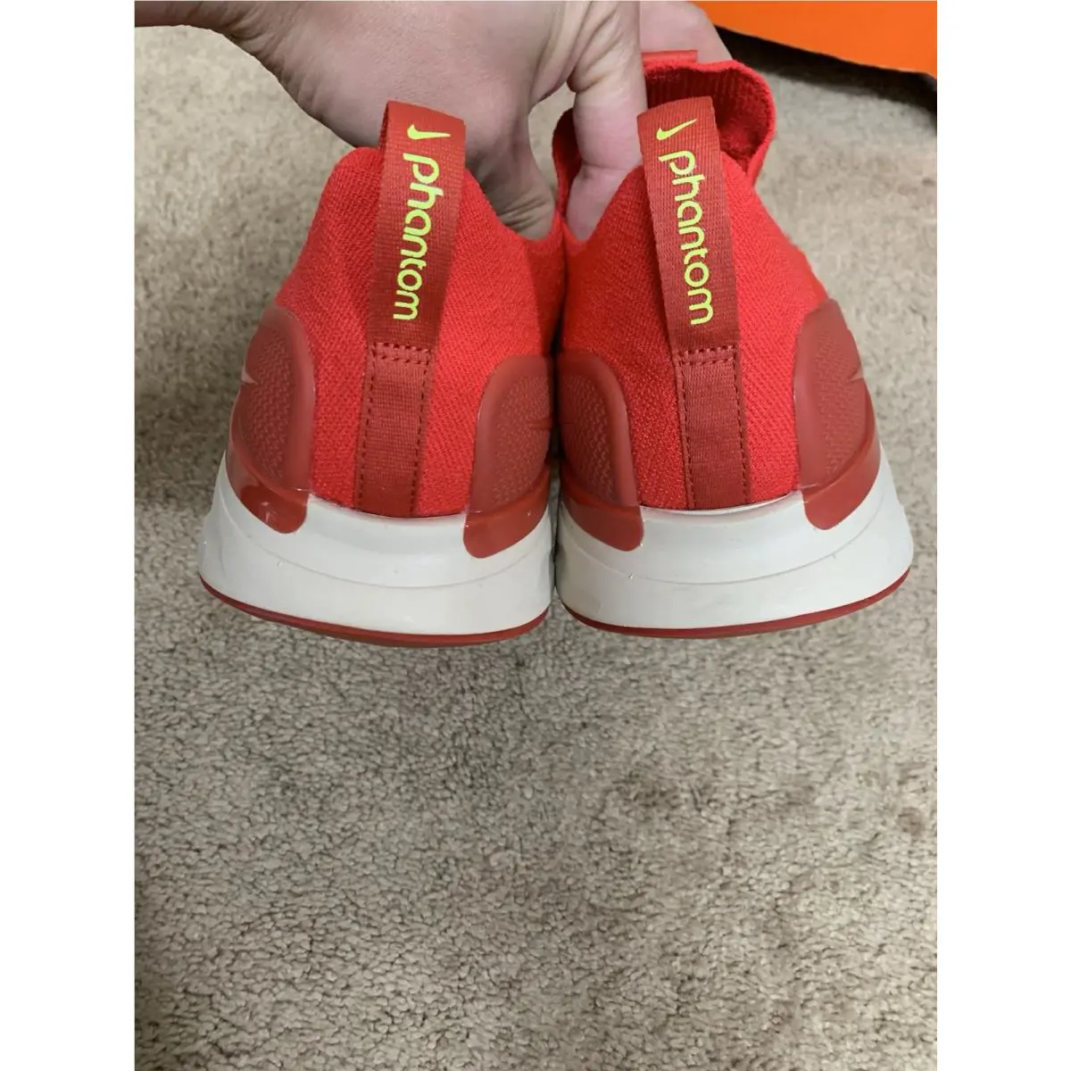 Nike shoes - Nike React Phantom Run Flyknit 2 - DV2145-600 - Siren Red (UPC: 195870583958) 3