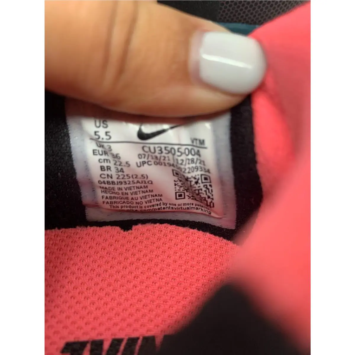 Nike shoes - Nike Renew Run - Renew Run - CU3505004 - Black (UPC: 194502209334) 2