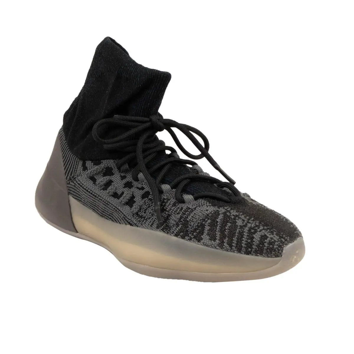 Adidas Slate Blue Yeezy Basketball Knit 3D Sneakers Size 5/38 - Blue