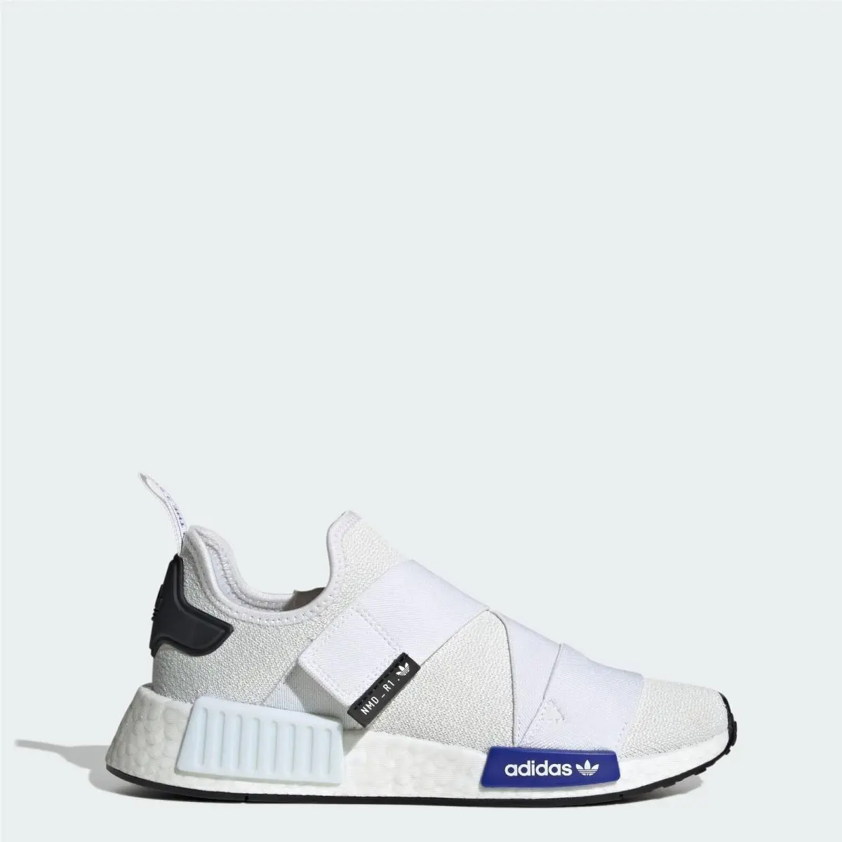Adidas NMD_R1 Strap Shoes Cloud White / Lucid Blue Size 9