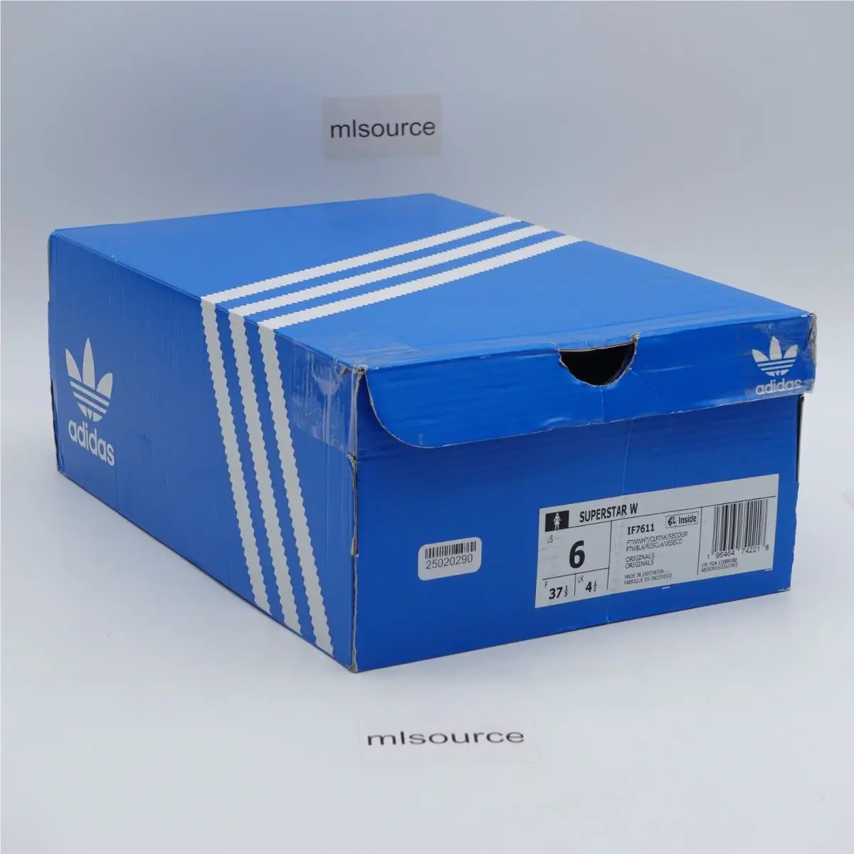 Adidas shoes - adidas Superstar - Superstar - IF7611 - White, Manufacturer: White/Pink/Green Chenille (UPC: 196464742218) 3