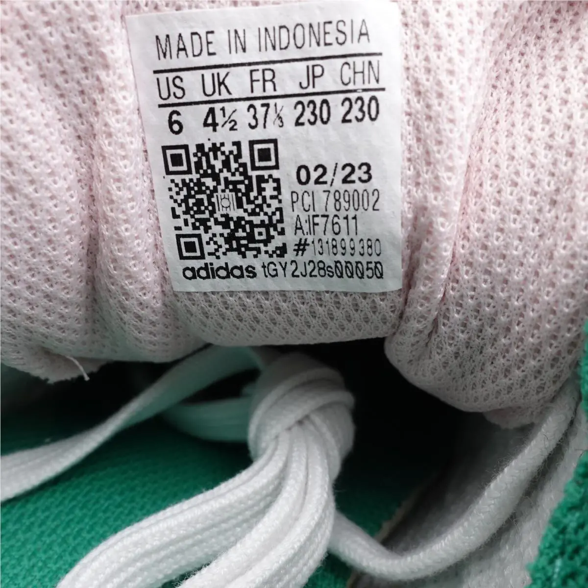 Adidas shoes - adidas Superstar - Superstar - IF7611 - White, Manufacturer: White/Pink/Green Chenille (UPC: 196464742218) 0