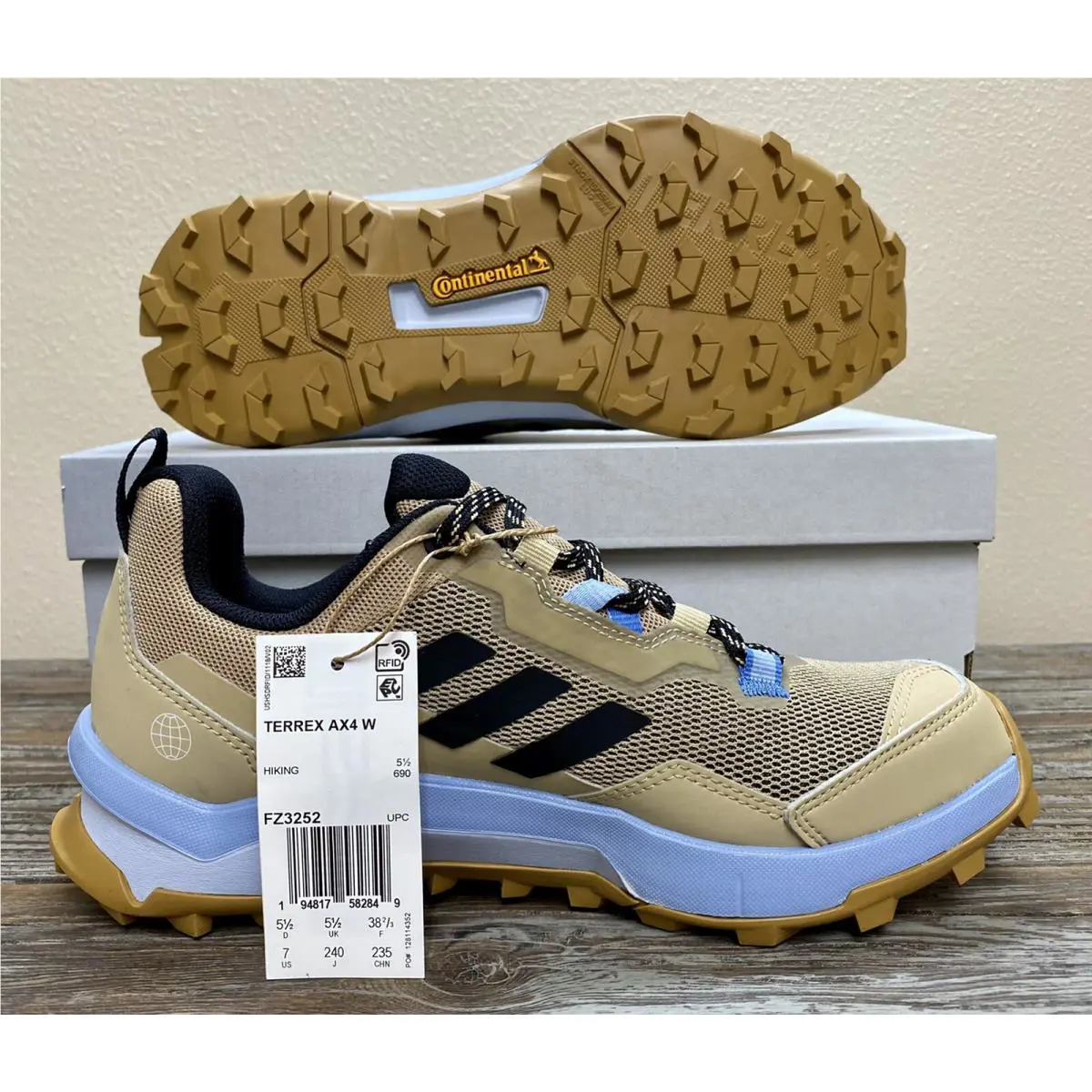 Adidas shoes - Adidas Terrex AX4 Women`s - Terrex - FZ3252 - Beige 3