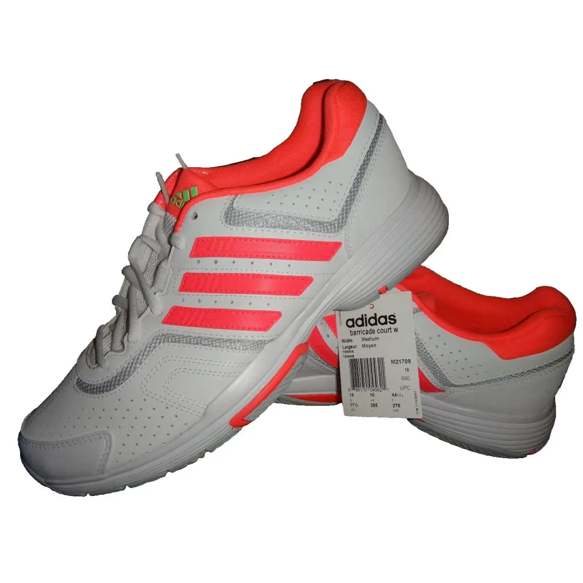 Adidas shoes - White / Pink 2